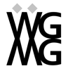 Logo der WG MG: Zwei Strichmnnchen bilden die Buchstaben W und M.